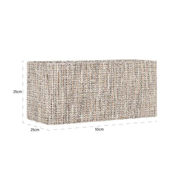Abajur Philou (Be Trendy 01 Nature), Dims: 25.0 x 55.0 x 25.0 cm [3]