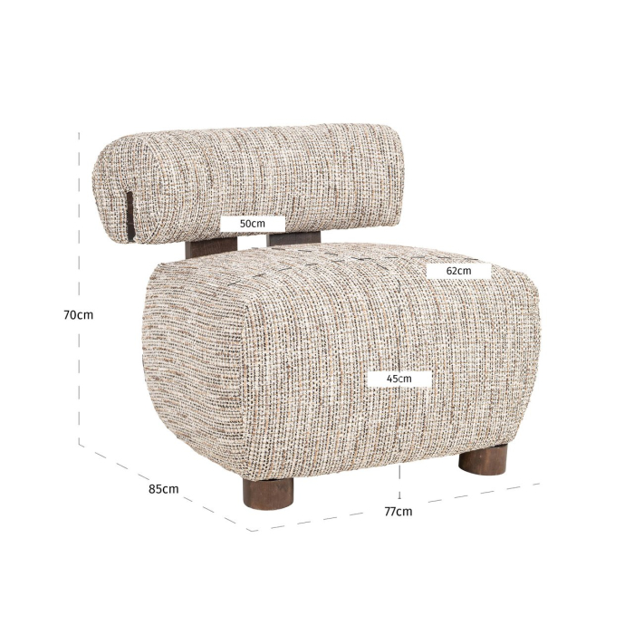 Lounge chair Arabella customized fire retardant [5]