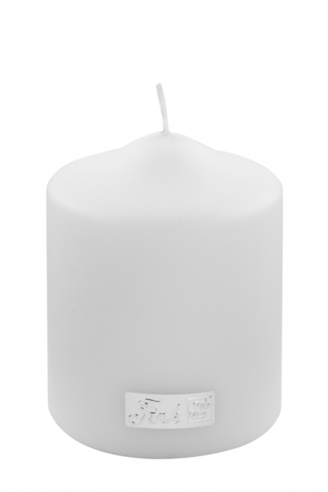 Lumanare Candle, Parafina, Alb, 8x10 cm [2]