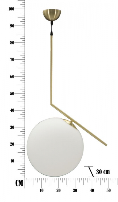 Lustra GLAMY (cm) 50X30X100 [8]