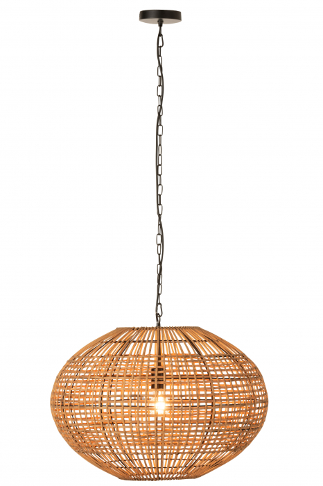 Lustra Hanging, Rattan/Bambus, Natural, 59x59x148 cm [3]