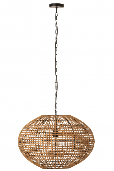 Lustra Hanging, Rattan/Bambus, Natural, 59x59x148 cm [2]