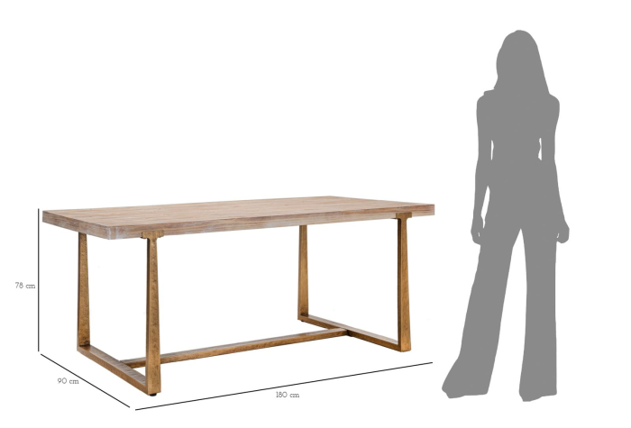 Masa Ankara 180x90x78 cm [8]