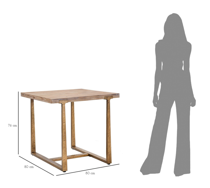Masa Ankara 80x80x76 cm [8]