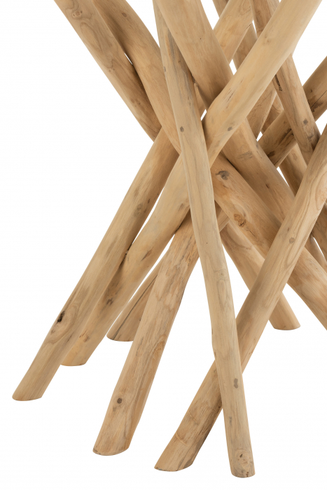 Masa Branches, Lemn, Maro, 120x120x75 cm [2]