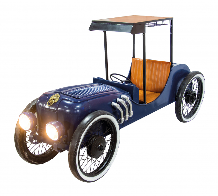 Masa consola Oldtimer, Metal, Multicolor, 230x120x67 cm [5]