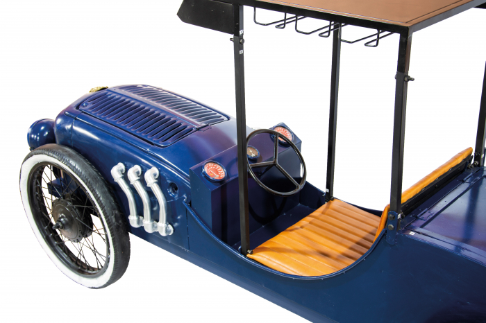 Masa consola Oldtimer, Metal, Multicolor, 230x120x67 cm [8]