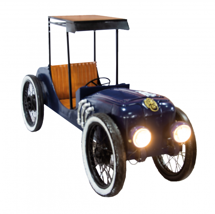 Masa consola Oldtimer, Metal, Multicolor, 230x120x67 cm [6]