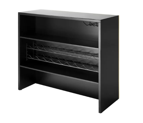 Bar Grimaldi sticla neagra cu finisaj auriu [3]