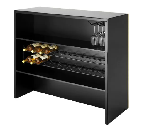 Bar Grimaldi sticla neagra cu finisaj auriu [4]