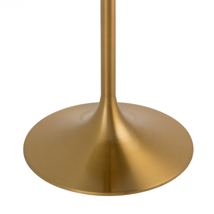 Masă de bar Tazio cu aspect de marmura alba, Dims: Ø 79 | H. 106.5 (CM) [5]