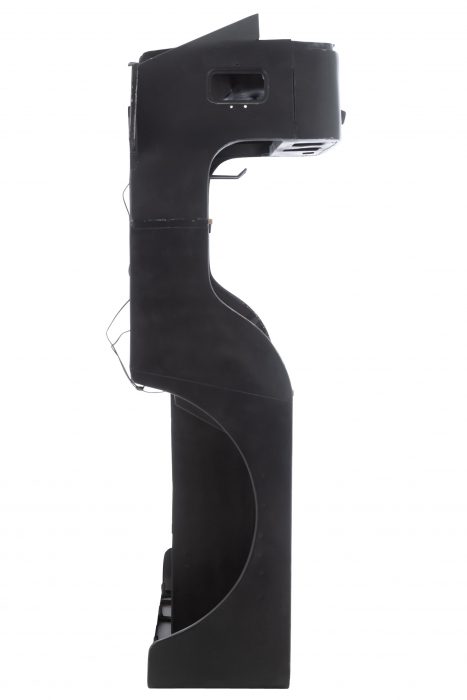 Masa de bar Truck, Metal, Negru, 220x148x69 cm [4]