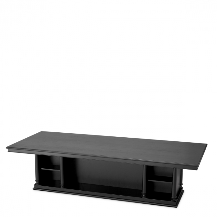 Masă de bibliotecă finisaj negru, Dims: L. 300 | W. 120 | H. 78 (CM) [3]