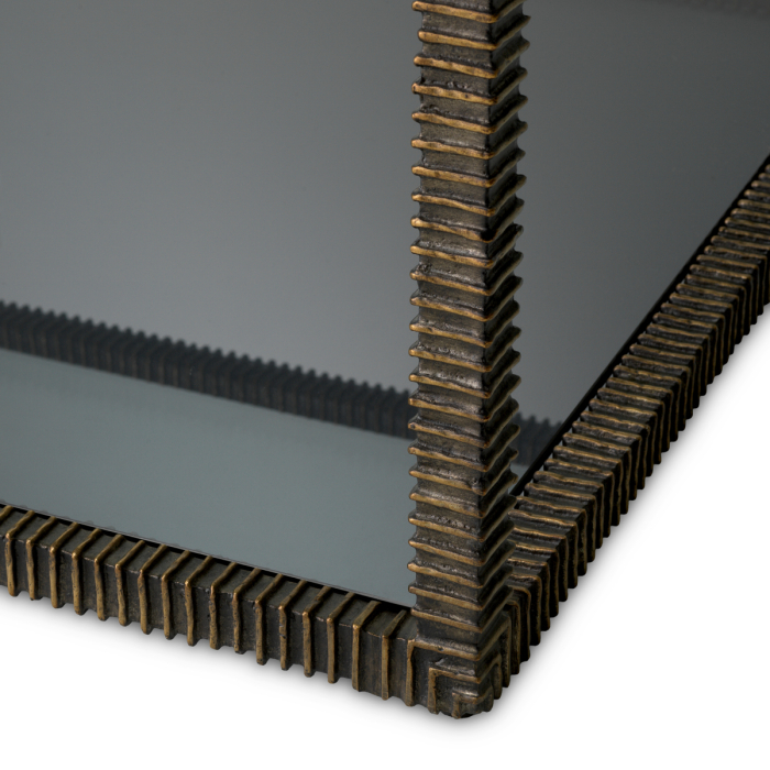 Masa de cafea Bethesda cu finisaj bronz |L. 120 | W. 80 | H. 45.5 cm  [5]