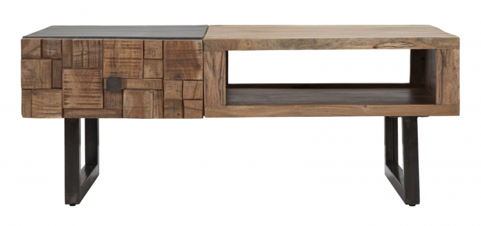 Masa de cafea, MUMBAI, cm 110x60x43 (lemn de salcâm ) [2]