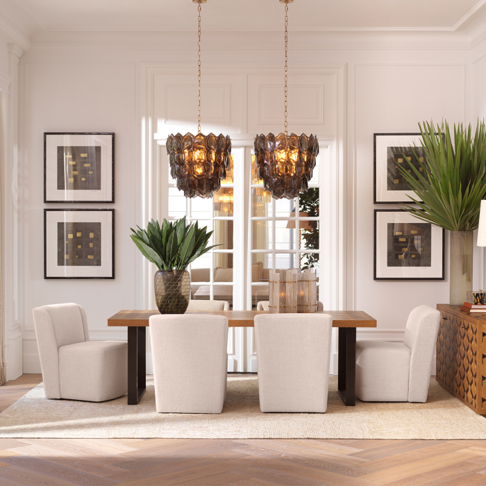 Masa de dining Rubicon S furnir de stejar |L. 230 | W. 100 | H. 76 cm  [2]