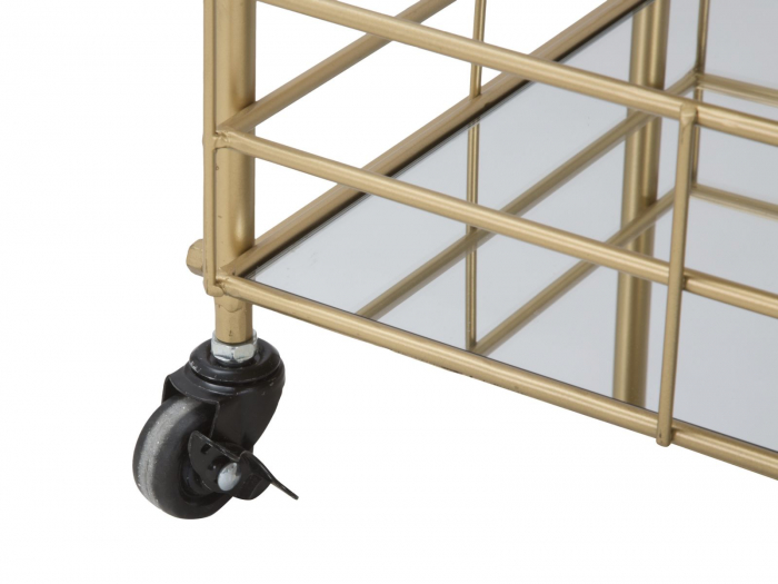 Masa de servire cu roti GLAM (cm) 60X30,5X80 [5]