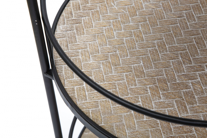 Masa de servire pe roti AREX (cm) 40X41,5X82 [4]