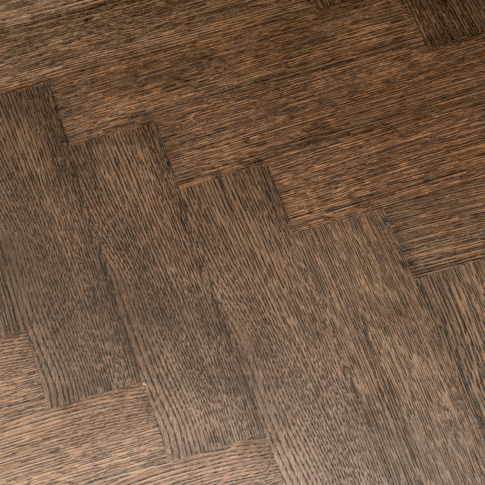 Masă dining, Melchior, furnir din stejar, maro 230 cm, Dims: L. 230 | W. 100 | H. 75 (CM) [5]