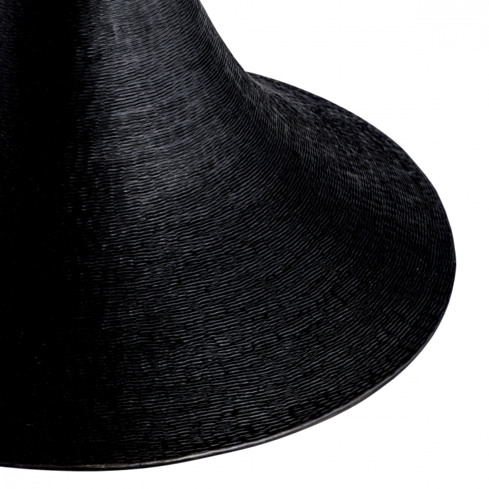 Masă dining, Melchior rotunda, furnir din stejar, carbune [5]