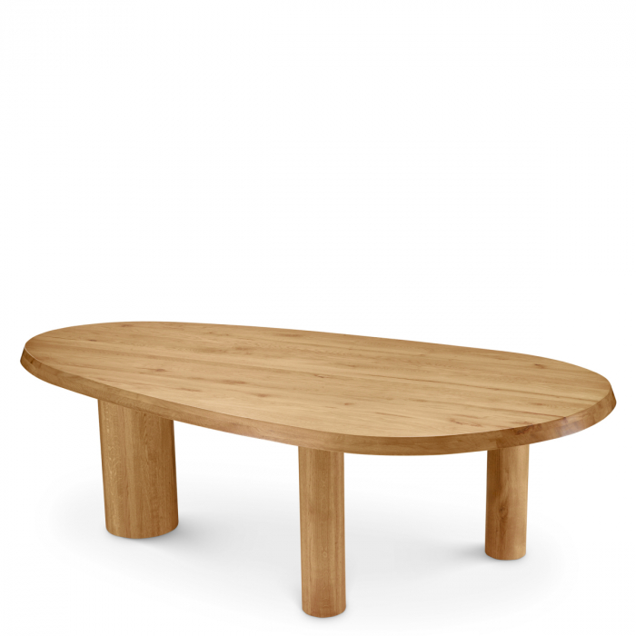 Masă dining, Prelude stejar recuperat, Dims: L. 240 | W. 115 | H. 76.5 (CM) [3]