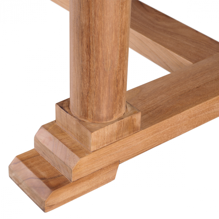 Masă exterior Bell Rive din tec natur [6]