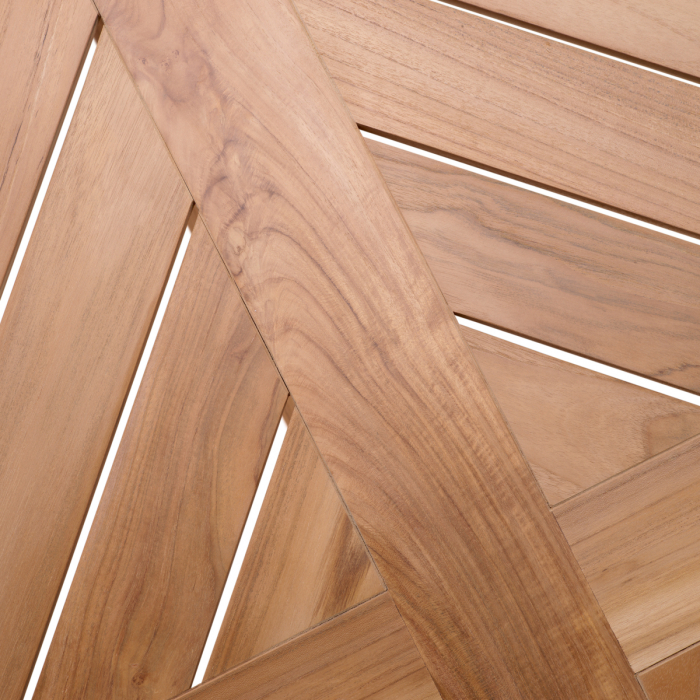 Masă exterior Bell Rive din tec natur [7]