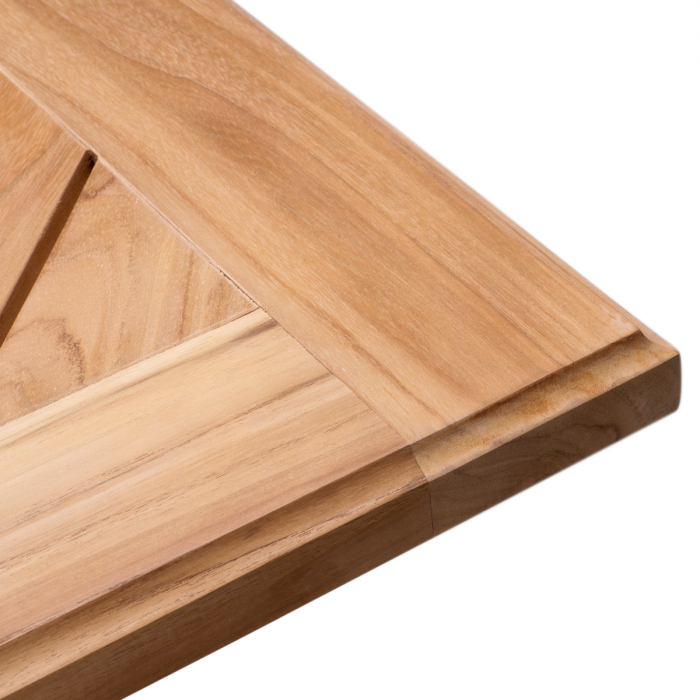 Masă exterior Bell Rive din tec natur [8]