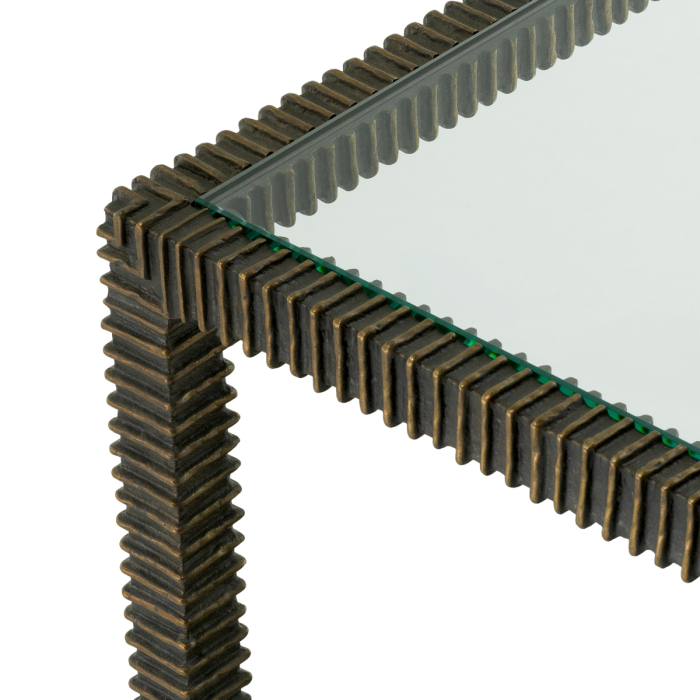 Masa laterala Bethesda cu finisaj bronz |L. 40 | W. 60 | H. 50.5 cm  [4]