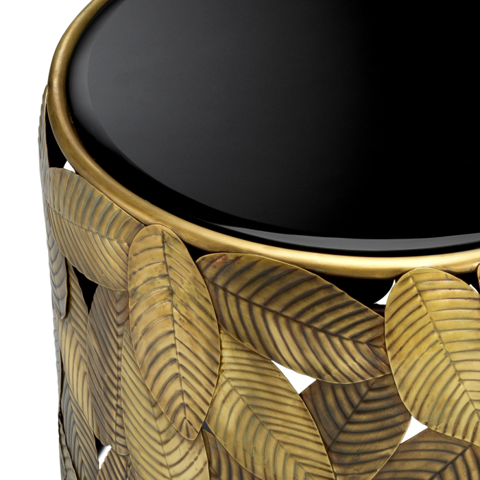 Masa laterala Botanico finisaj vintage alama |Ø 60.5 | H. 50 cm  [4]