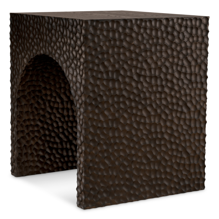 Masa laterala Caldera furnir de stejar abanos |L. 50 | W. 45 | H. 56 cm  [4]