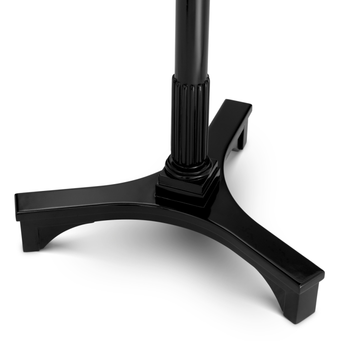 Masa laterala Roentgen cu finisaj negru ceruit |Ø 58.5 | H. 74.5 cm  [4]