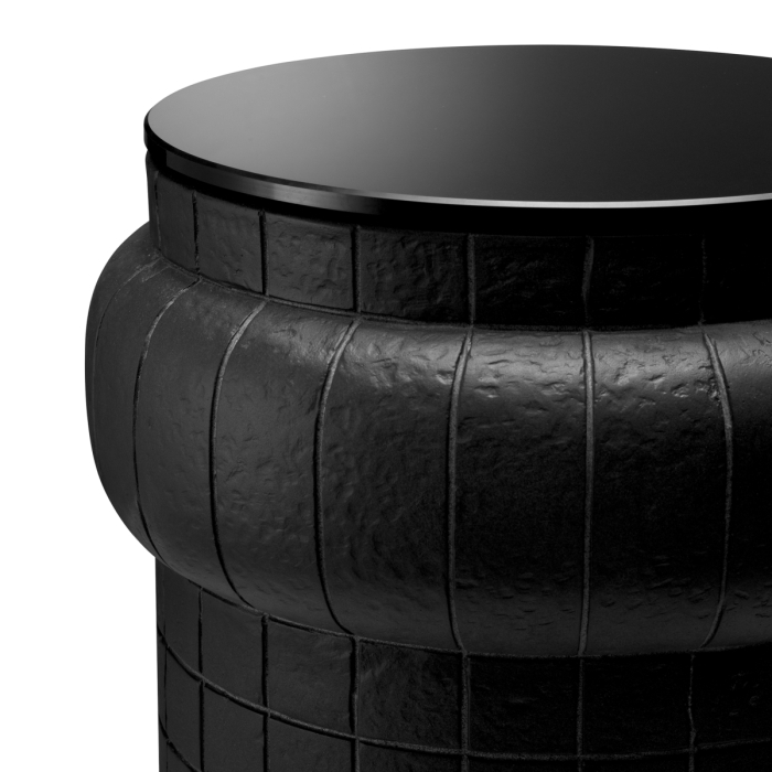 Masa laterala Tortugo cu finisaj negru |Ø 40 | H. 52 cm  [3]
