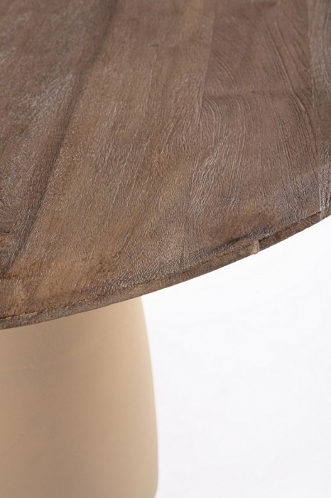 Masa Stanley Natur, Rustica, Blat Maro, 140 cm [3]