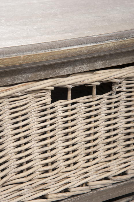 Masa Tv, Lemn, Gri/Natural, 120x49x53.5 cm [5]