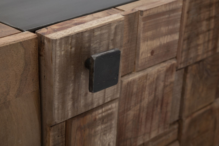 Masa TV MUMBAI cm 145x40x62 (lemn de salcâm ) [6]