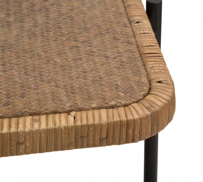 Masuta Cebu, Fier/Rattan, Multicolor, 46.5x75x55 cm [6]