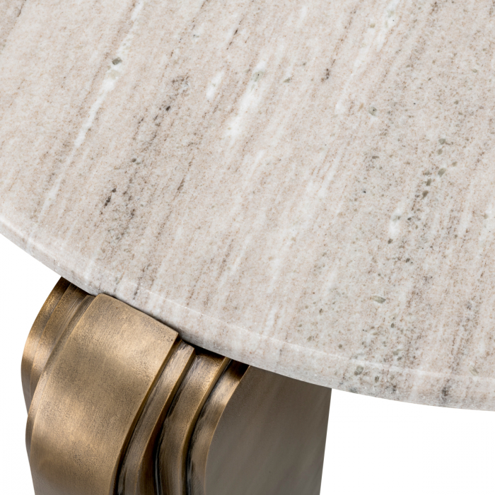 Măsuță de cafea, Albion finisaj alama antica, Dims: Ø 99 | H. 46 (CM) [5]