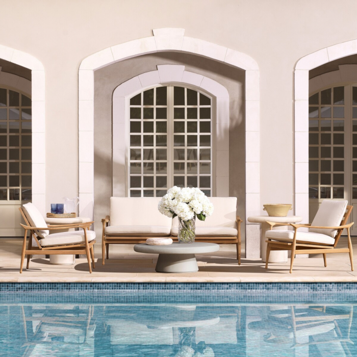 Măsuță de cafea, Cleon gri de exterior , Dims: Ø 100 | H. 32 (CM) [2]