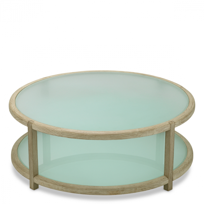 Masuta de cafea de exterior, Anthony teak invechit, Dimensiuni: Ø 120 | H. 45 [3]