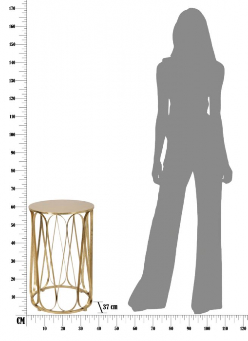 Masuta de cafea, venetia, cm ø 37x58 [7]