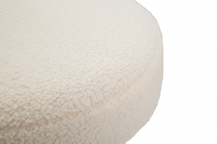 Masuta Ice, Lemn/ MDF/Fibre sintetice, Crem/ Auriu, 51x42x42 cm [3]