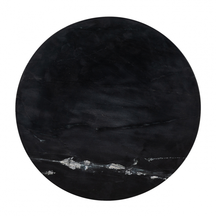 Masuta Ironville, MDF/Marmura/Fier, Auriu alama/Negru, 61x50 cm [4]