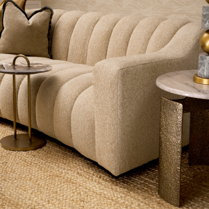 Măsuță laterală, Bodega finisaj alama antica, Dims: Ø 60 | W. 60 | H. 55.5 (CM) [2]