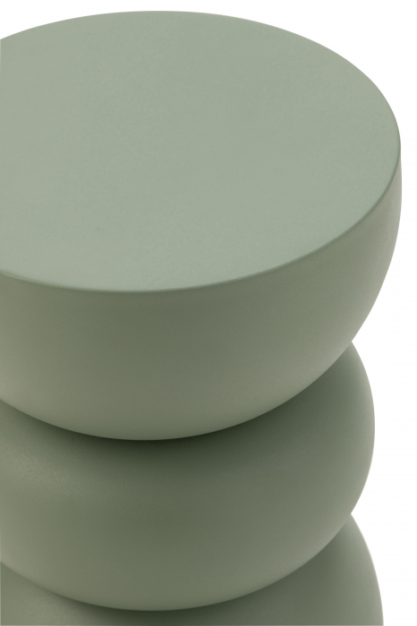 Masuta laterala/taburet, Lise, verde, 32x43.5 [4]