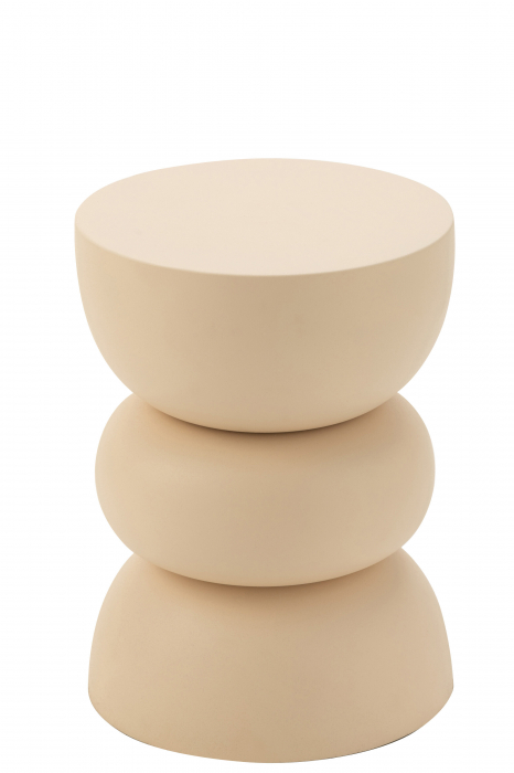 Masuta laterala/taburet, Lise, bej, 32x43.5 - Jolipa [2]