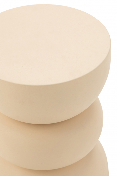 Masuta laterala/taburet, Lise, bej, 32x43.5 - Jolipa [5]