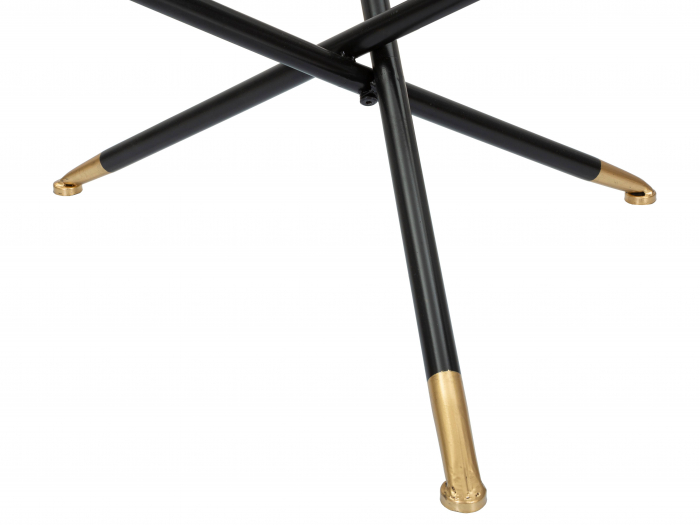 Masuta Saint Barth, Fier/Sticla/Rattan, Multicolor, 46.5x80x80 cm [10]