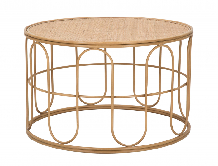 Masuta Samui, Fier/Rattan, Natural, 50x80x80 cm [6]