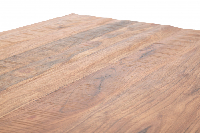 Masuta Yellowstone, Lemn , Maro/Negru, 122x74x44 cm [2]